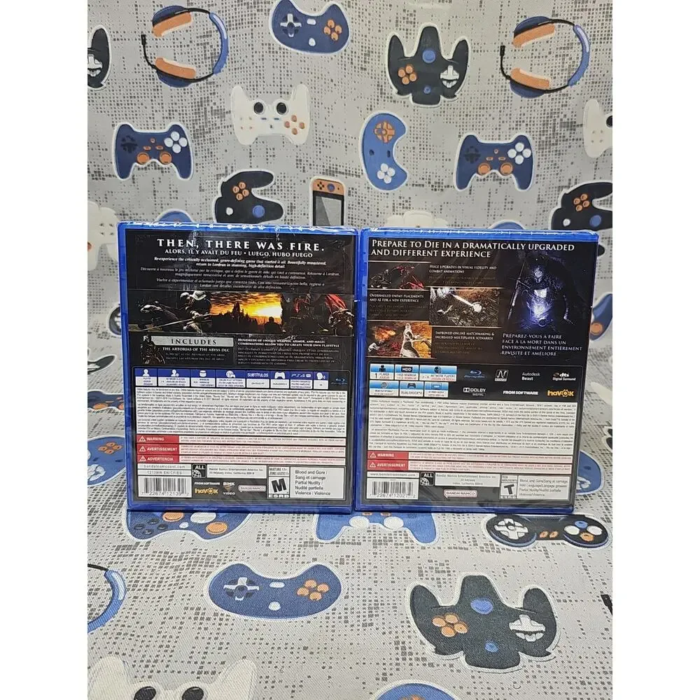 Dark Souls 1 & 2 (PS4 Sony PlayStation 4) NEW SEALED 2-PACK SPECIAL